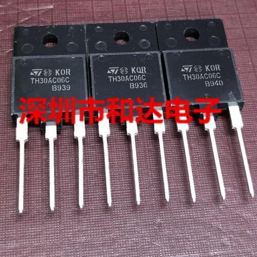 5piece) TH30AC06C STTH30AC06C TO-3PF 600V 30A / KSD5703 D5703 1500V 10A / 2SK2197 K2197 500V 20A / IRFS450 500V 9.6A TO-3PF