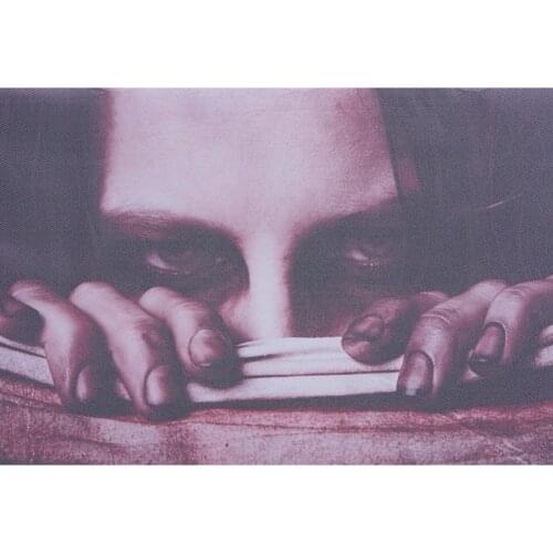 Car Sticker 3D Transparent Car Back Rear Window Decal Vinyl Sticker Horror Monsters Zombie