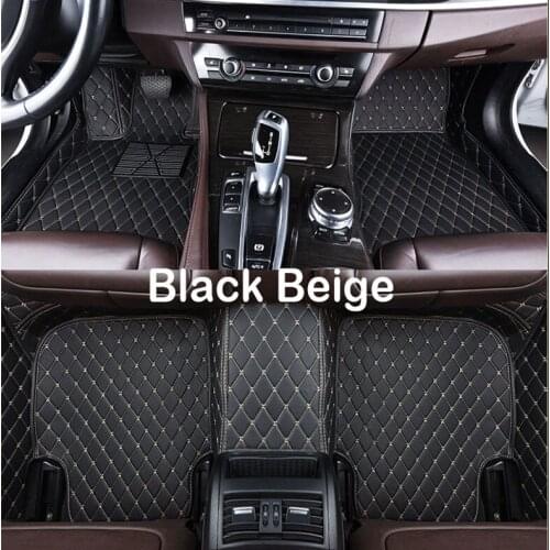 Car floor mats for Audi Q3 Q5 Q7 A4 A6 A7 A8 8l 5D heavy duty all weather car styling rugs carpet floor liners