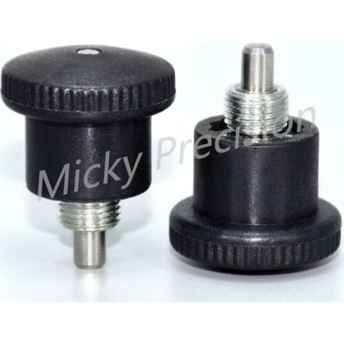 Mini Indexing Plungers- Return Type and Rest Position carbon steel or stainless steel Fine Thread M8 M10 M12 M16