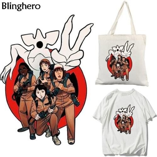 Blinghero Stranger Things Heat Transfer Pacth Thermal Patches Heat Press Stickers Diy Thermal Patches Cool Pacth for Kids BH0364