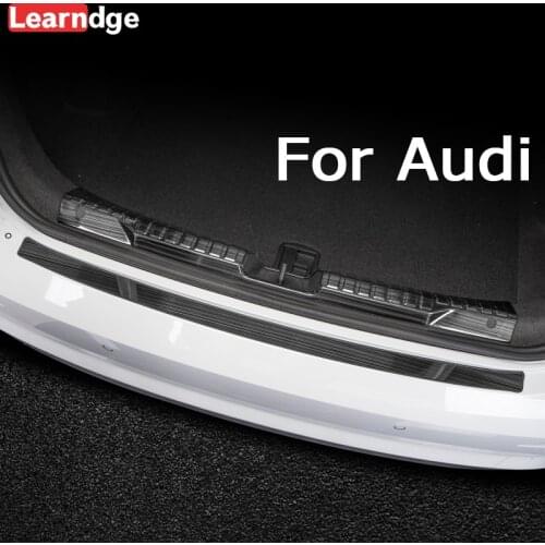 For Audi A3 8Y 2021 2020 Berline Limousine Sedan Rear Trunk Stainless steel guard anti-scratch protection Car Accessories