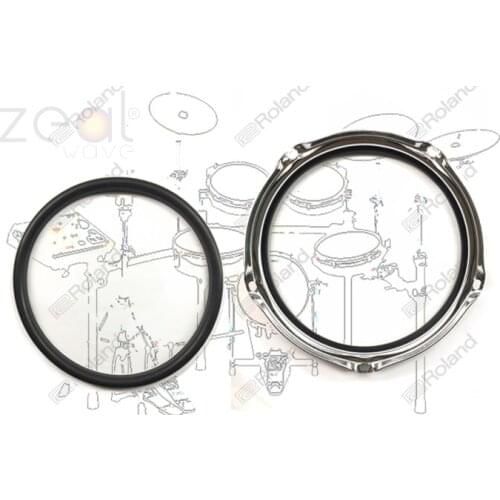 FOR Roland Electric Drum PDX-8 PDX-6 Pressure Ring PDX6 PDX8 Mesh Roland PDX-6 PDX-8 Electric Drum Rubber Ring Rubber Edge