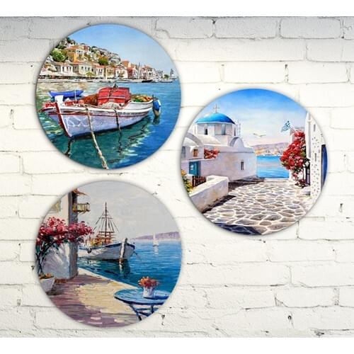 K Decoration 3 Pieces Fashion Mdf Wall Decor Painting