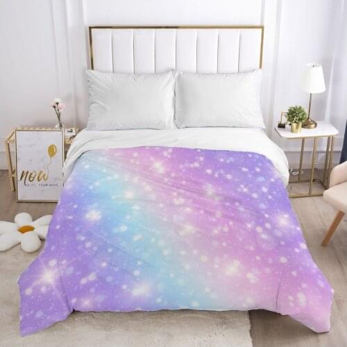 Colorful Duvet cover Quilt/Blanket/Comfortable Case Double King Bedding 140x200 240x220 200x200 for Home Colorful star