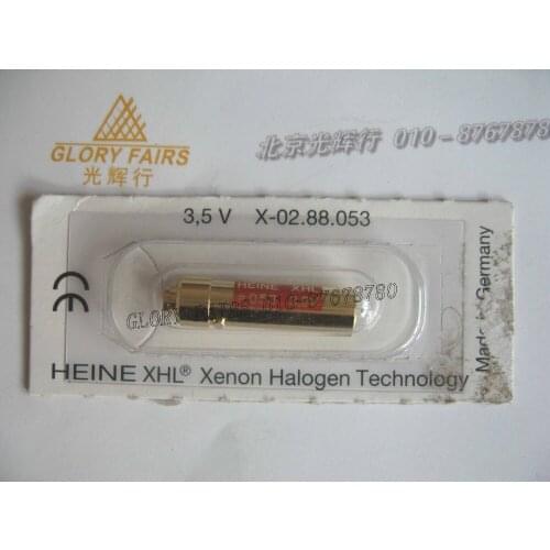 HEINE XHL #053 3.5V lamp,X-002.88.053,xenon halogen technology,Alpha Delta 10 dermatoscope,X-02.88.053 bulb