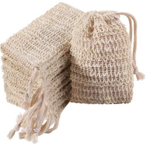 35Pcs Soap Bag Pouch Soap Saver Bag Hand Made Soap Bag Mesh Soap with Drawstring for Bath & Shower Use