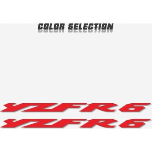 Stickers Motorcycle bicycle fuel tank sticker wheel helmet MOTO waterproof reflective logo decal For YAMAHA YZF R6