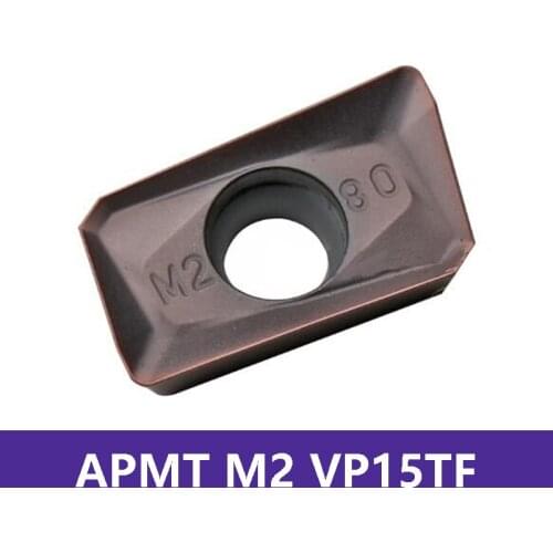 Original CNC APMT 1604 APMT1604 APMT1604PDER-M2 VP15TF Milling Carbide Inserts Lathe Cutter Turning Tools