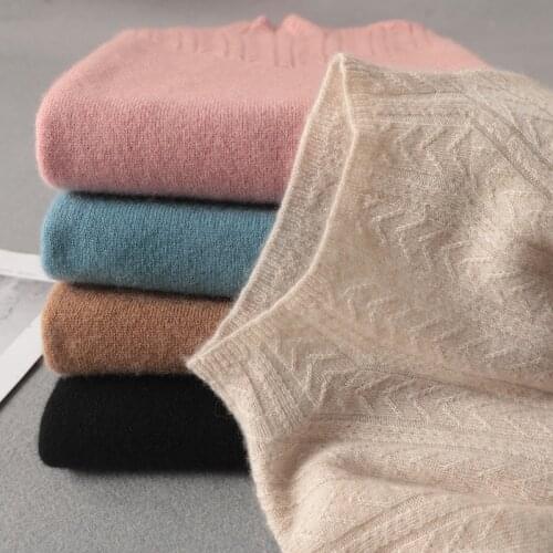 Autumn Winter Women Knitted Turtleneck Cashmere Sweater 2021 Large size Casual Pullover Long Sleeve Loose Tops