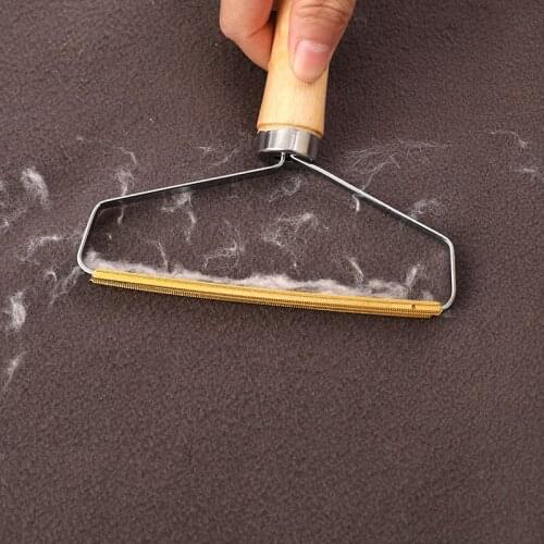 Portable Lint Remover Clothes Fuzz Fabric Shaver Brush Tool Power-Free Fluff Removing Roller for Sweater Woven Coat 1pc