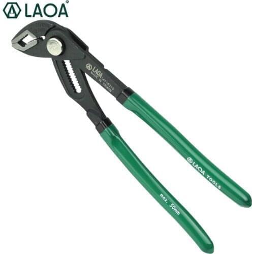 LAOA Water Pump Plier Made of CR-MO Steel with New Design and Light Weight made in Taiwan