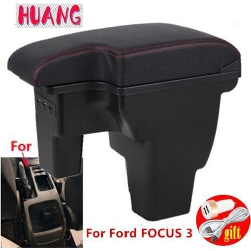 For Ford 17 FOCUS 3 Box armrest car 2017 Interior interior armrest rechargeable