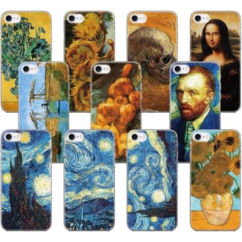 Print Rubber Soft TPU Fundas Vincent Van Gogh Phone Case For Oneplus One / Oneplus 6 / One plus 7 / 7T Pro Coque Silicone Cover
