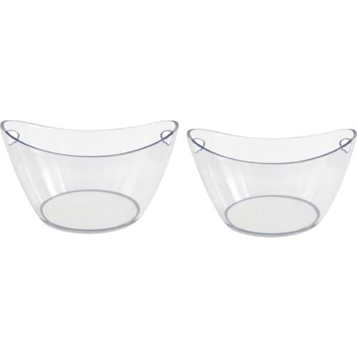 Transparent Ingot Ice Bucket Champagne Red Wine Acrylic Beer Bucket