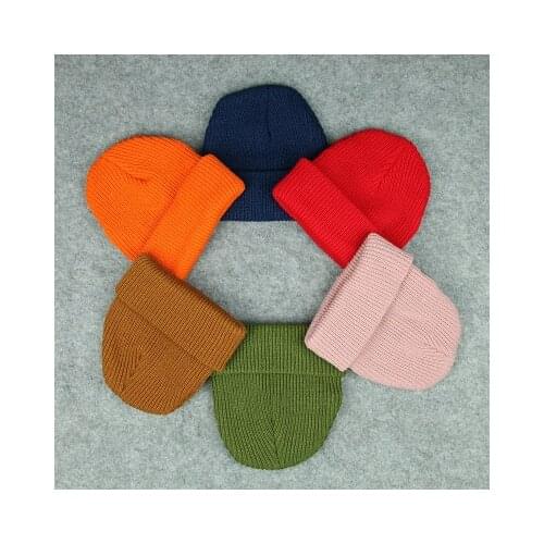 Knitted Kids Beanie Cap Infant Baby Boy Girl Hat Warm Children Baby Autumn Winter Girls Hat For Kids Toddler Bonnet Enfant Warm