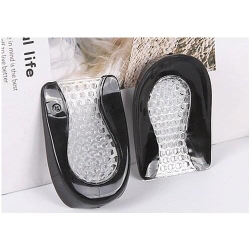Silicone Cushioning Shock Absorption Relieves Pain Heel Pad U-Shaped Honeycomb Heel Pad 2020 New Design Calzado Mujer