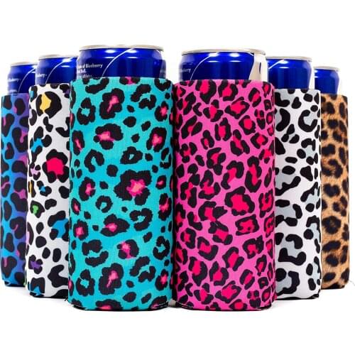 Collapsible Soda Cover Coolies, DIY Personalized Sublimation Sleeves for Weddings, Bachelorette Parties