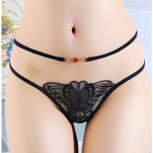 6PC/Lot Sexy Girl Thong Women Panties Embroidery Lingerie Female Underwear Romantic Bragas French Lace Intimates XXS-M 2239P6