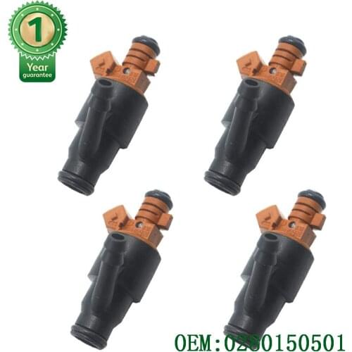 Set 4 top quality 100% working Fuel Injector 0280150501 0 280 150 501 for BMW E36 Z3 318i 318ti Z3 1995-1998