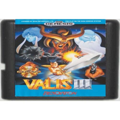 Valis III 16 bit MD Game Card For Sega Mega Drive For Genesis