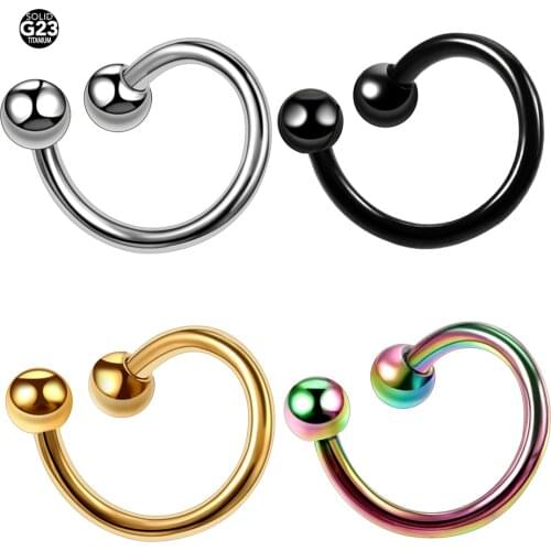 10Pcs/20Pcs/50Pcs G23 Titanium Ear Piercing Twist Spiral Tragus Helix Cartilage Stud Earrings Nose Lip Navel Eyebrow Piercing