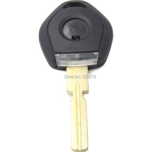 10pcs/lot Transponder Key Blank Fob For Bmw 3 5 7 Z3 Series E36 E34 E38 E39 With Light Button