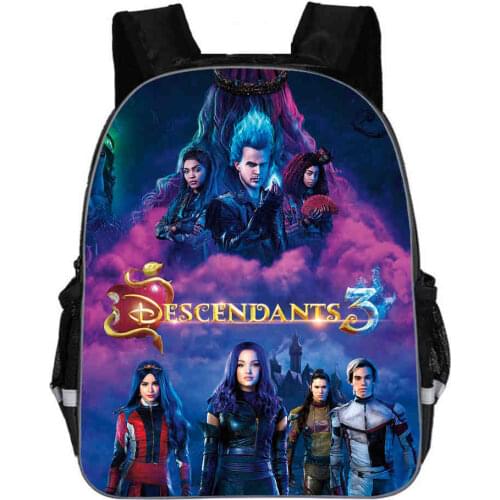 11/13/16 Inch Descendants Kindergarten School Bags For Boys&Girls Children Baby Toddler bag Primary Kids Backpack Gift Mochila