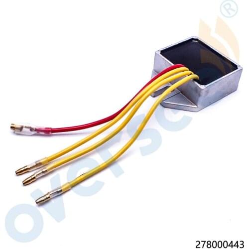278000443 New VOLTAGE REGULATOR / RECTIFIER for SeaDoo Sea Doo Jet Ski PWC Boat