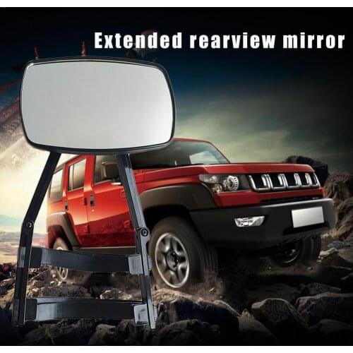 Car extension rearview mirror Trailer Towing Mirror For Car Fit Clip-on Towing Truck Mirror Adjustable SUV Extension Traile B7G1