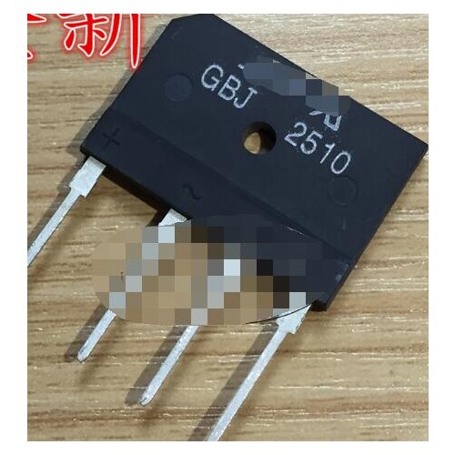 Free shipping 5 pcs GBJ2510 RECT BRIDGE GPP 1000 V 25A