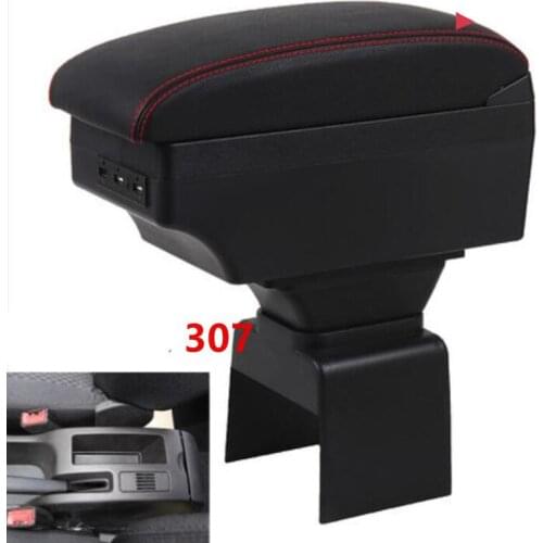 For Peugeot 307 armrest box