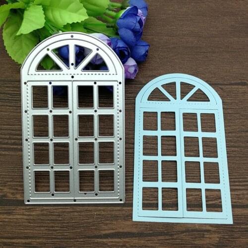 Beautiful Window Metal Cutting Dies For DIY Scrapbooking Album Embossing Paper Cards Decorative Crafts