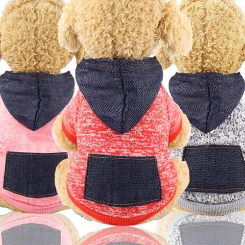 Soft Pet Dog Clothes For Small Dogs Winter Warm Coat Classic Sweater Fleece High-grade Knitting Sweater Christmas Clothing
