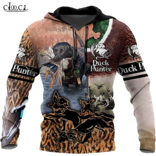 HX Newest Popular Animal Dog Hunting 3D Print Mens Women Tracksuit Autumn Long-Sleeved Pullover Fashion Hoodie Drop Shipping