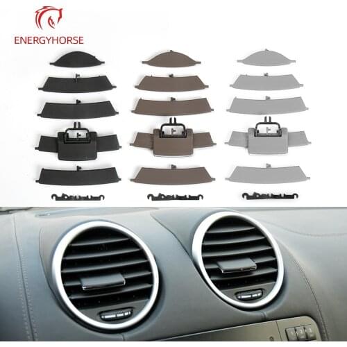 New 3 Colors Car Central Dashboard AC Vent Grille Panel Cover Repair Kit For Mercedes Benz W164 W292 ML GL Class 1648302154