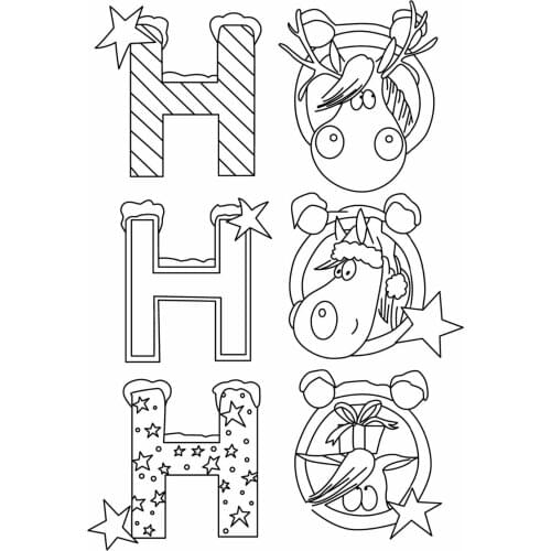 Deer stamp Clear Stamp for Scrapbooking Transparent Silicone Rubber DIY Photo Album Decor A169