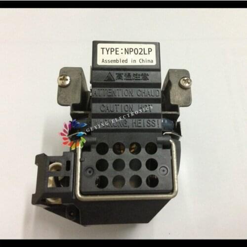 Original New Projector Lamp NP02LP for NP40 / NP50 / NP-40G / NP-50G