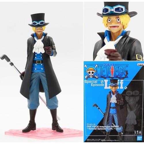 In Stock Original Banpresto One Piece OP Magazine SP Episode Sabo Action Figure Toys Model Figurals Brinquedos
