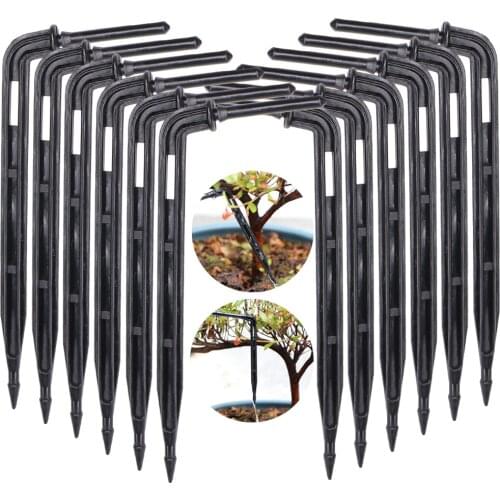 RBCFHl Greenhouse Garden Bend Drip Arrow Dripper Micro Drip Irrigation Kit Emitter fit 3/5mm Hose Watering Saving Dripper Flower