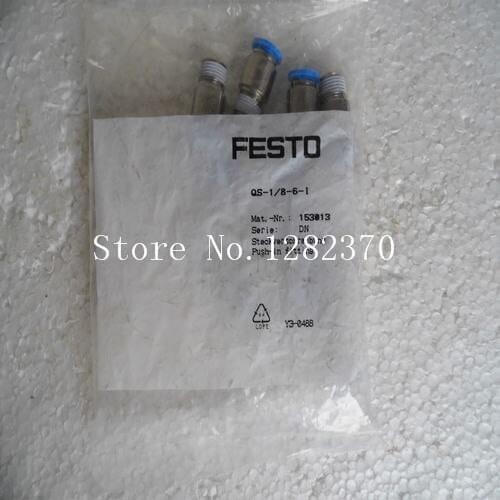 [SA] New original authentic special sales FESTO gas fitting QS-1 / 8-6-I stock 153 013 --20pcs/lot