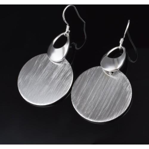Drop Earrings For Women Earring Earings Silver color Jewelry Earing Brincos Brinco Oorbellen Pendientes Love Gift Ja302