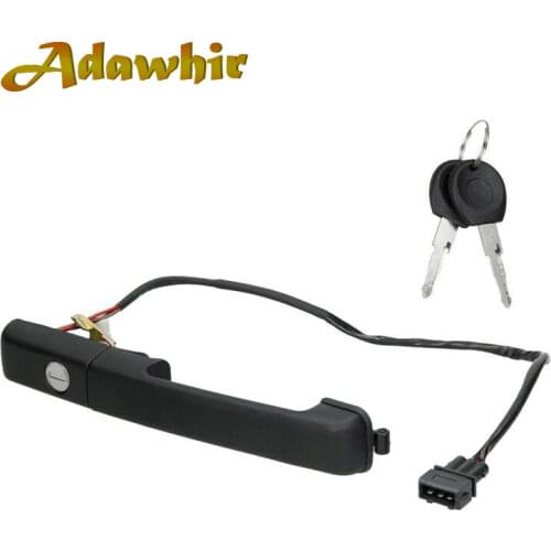 Suitable for Volkswagen PASSAT B3 exterior Left Front front door handle with key lock 357837205A 357837205AS 357837207A