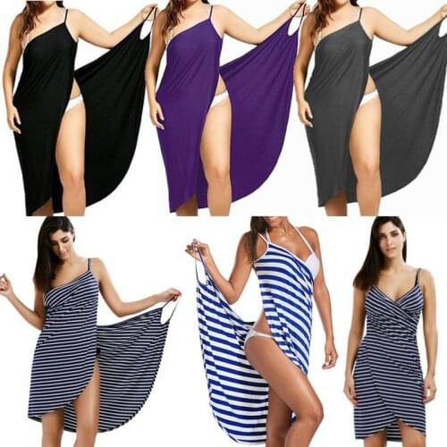 Women Plus Size Pareo Beach Cover Up Wrap Dress Bikini Bathing Suit Femme Robe De Plage Beachwear Femme Tunic Kaftan