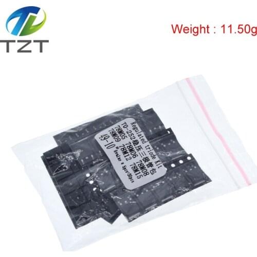 30pcs = 6 Kinds *5pcs TO-252 Transistor Kit 78M05 78M06 78M08 78M09 78M12 78M15 each 5pcs