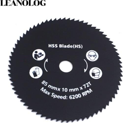 5pcs Metal HSS Circular Saw Blade High Speed Steel Woodworking Cutting Discs For Rotary Tool Durable Quality