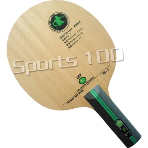 729 W-1 W1 W 1 Chop DEF+ Straight Handle Table Tennis PingPong Blade