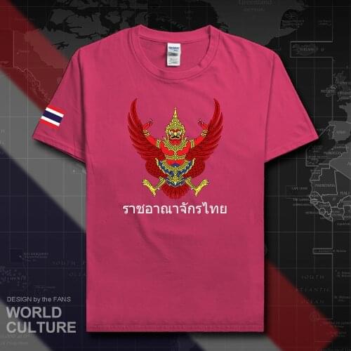 Thailand men t shirts 2018 jerseys nation team tshirt cotton t-shirt meeting fitness brand clothing tee Thai country flags TH 20