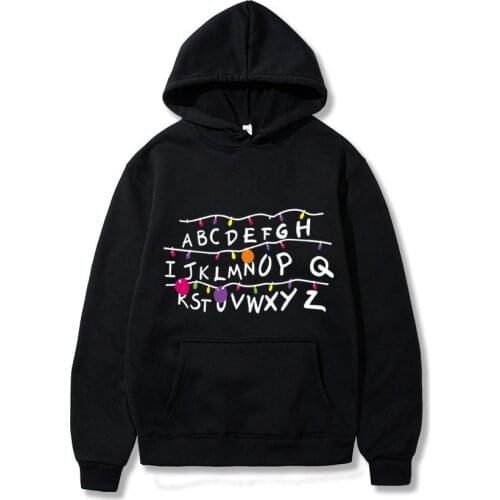 New Street Fashion Stranger Things Hoodies Wear Sweatshirt Men Autumn Winter Hip Hop Trendy Wild Couple Harajuku Pullover (1)