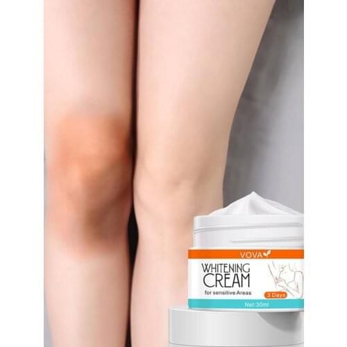 30ml Armpit Whitening Cream Skin Lightening Bleaching Cream Underarm Dark Skin Legs Knees Whitening Skin Sensitive Body Lotion